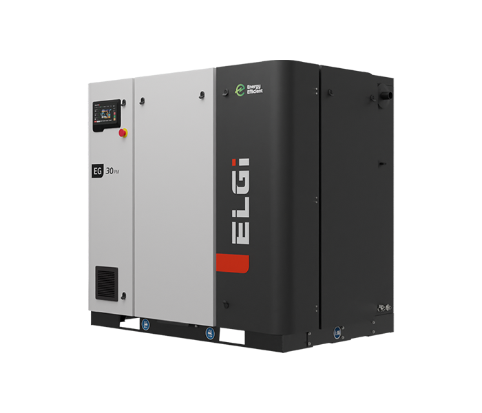 Energy efficient screw air compressor